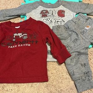 Carhartt Baby Clothes - 3 months (10-15lbs) 3 piece set (Euc)